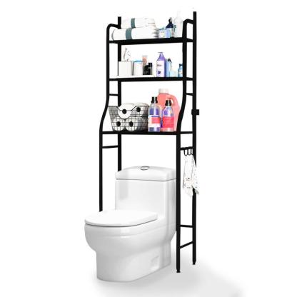 Estante independiente de acero inoxidable para baño: ahorro de espacio y diseño minimalista