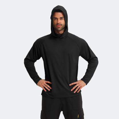 Sudaderas con capucha casuales para hombre, paquete de 6, multicolor, manga larga, ligeras, con protección solar UPF, suaves, transpirables y de secado rápido. Incluyen mascarilla. Ideales para múltiples ocasiones. Conjunto de ropa para hombre con estilo.