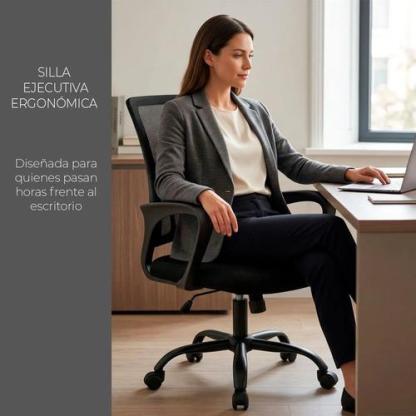 Silla Ejecutiva Oficina Ergonómica Escritorio Giratoria