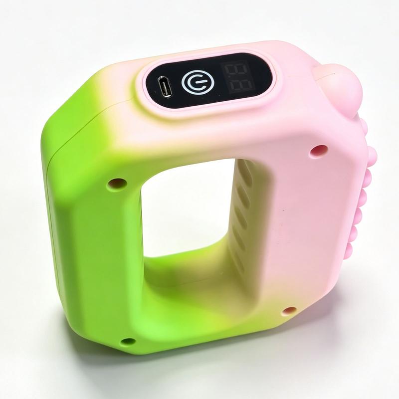 Nuevo dispositivo de masaje muscular R10 Mini Fascia Ring (modelo 2026): masajeador portátil mejorado con correa ajustable (para cinturas de hasta 55 pulgadas), inalámbrico y recargable; diseñado para la recuperación muscular de la cintura y la espalda. I