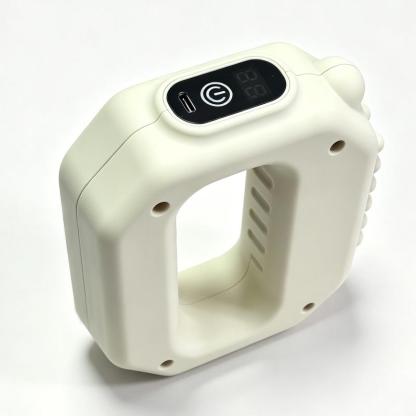 Nuevo dispositivo de masaje muscular R10 Mini Fascia Ring (modelo 2026): masajeador portátil mejorado con correa ajustable (para cinturas de hasta 55 pulgadas), inalámbrico y recargable; diseñado para la recuperación muscular de la cintura y la espalda. I