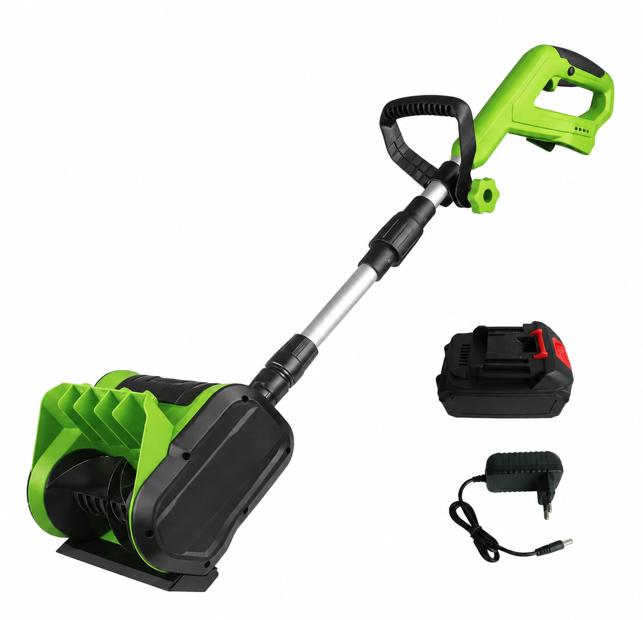 Cordless Electric Snow Shovel, Portable Snow Removal Tool with Ergonomic Handle for Winter Driveway and Walkway Cleaning