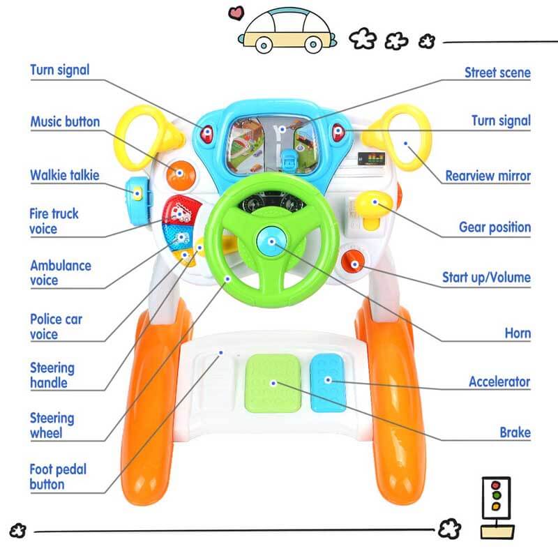 Toddler Realistic Driving Experience Toy