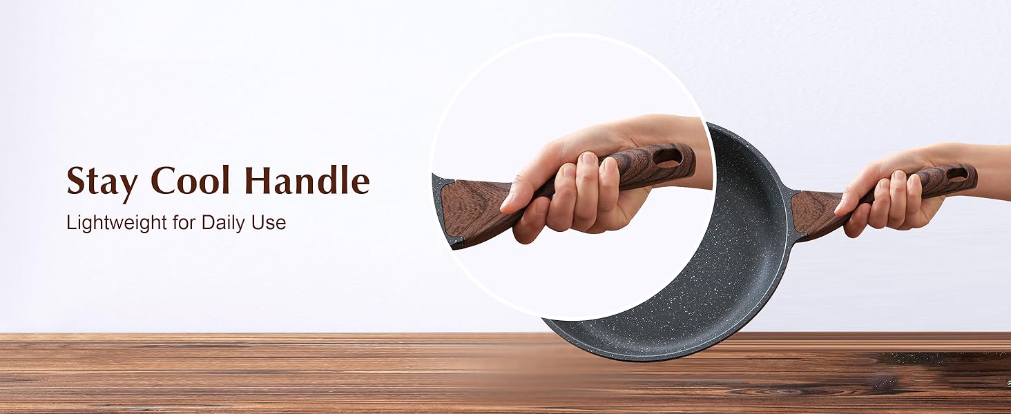 nonstick frying pans with lid