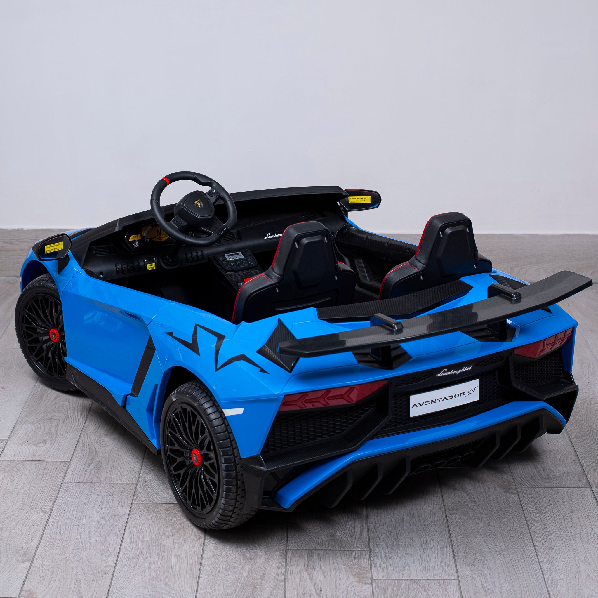 24V Kids Electric Ride-On Sports Car, Luxury Battery Powered Vehicle with LED Lights, Realistic Sounds, MP3 Player, Display Screen, Parent Remote Control & Safety Belts