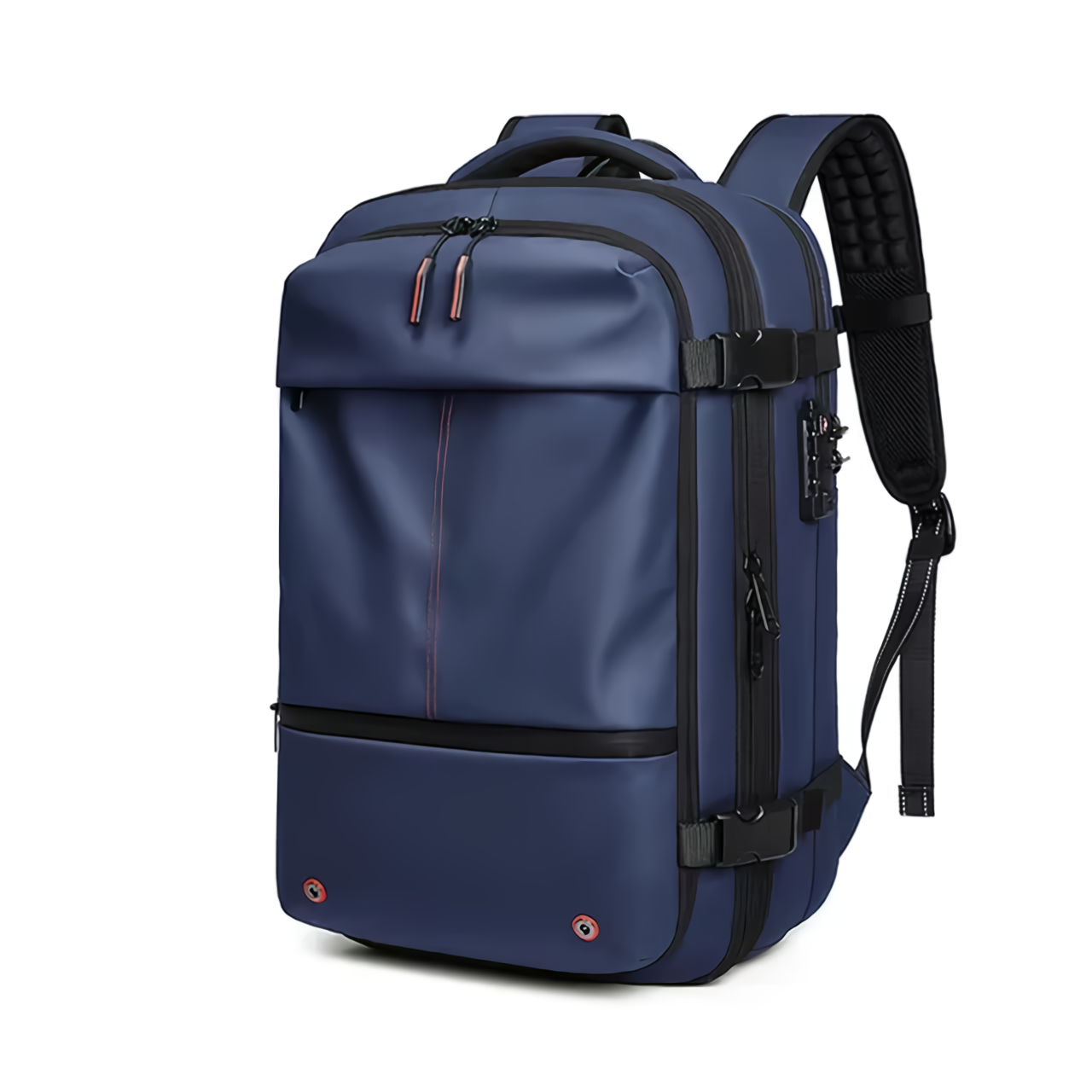 Vacuum Compression Backpack, Travel Carry-On Backpack with Built-In Compression System, Large Capacity