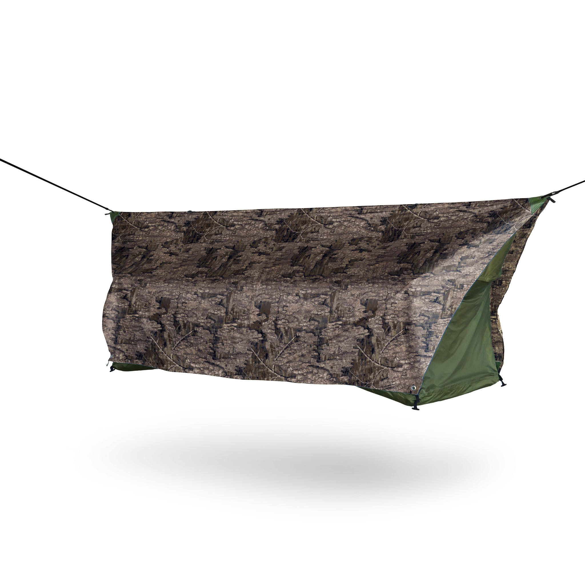 Camping Hammock Tent, Lay Flat Sleeping System with Bug Net & Rainfly, Spacious Portable Outdoor Shelter for Backpacking Hiking Camping