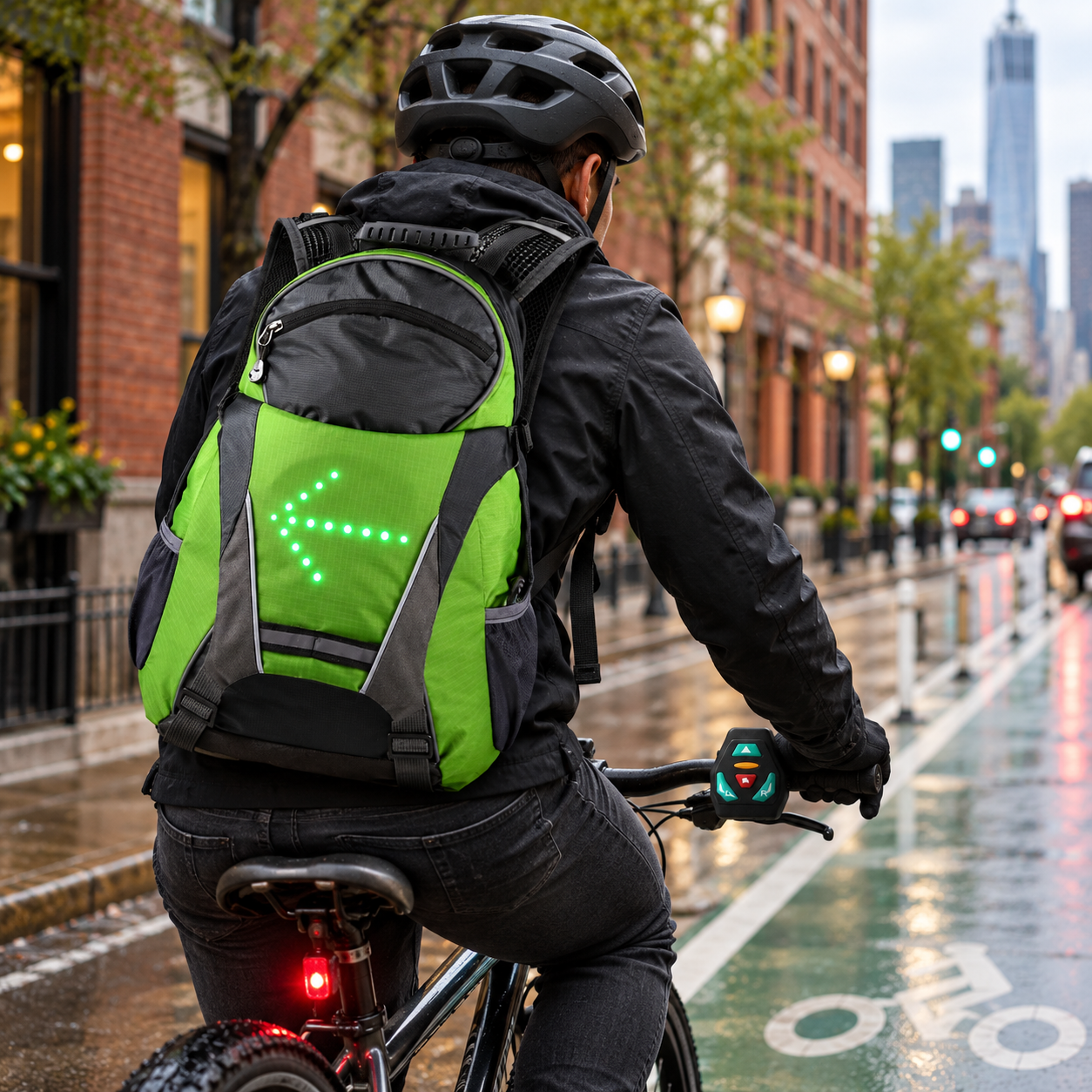  LED Turn-Signal Backpack