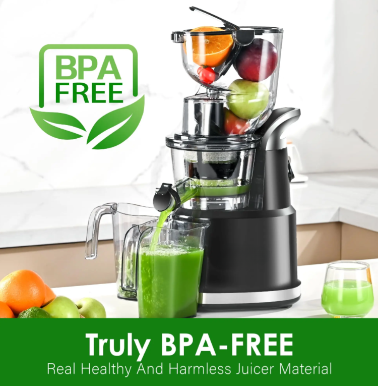 Premium Cold Press Juicer for Home – High Extraction Slow Juicer with Quiet Motor and Easy Clean Design