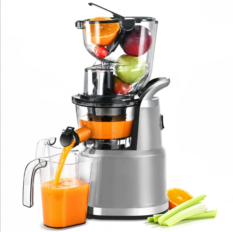 Premium Cold Press Juicer for Home – High Extraction Slow Juicer with Quiet Motor and Easy Clean Design