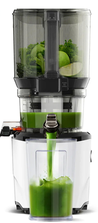 Hands-Free Cold Press Juicer, 3000ml Large Capacity Slow Masticating Juicer with Auto Cutting System, Whole Fruit Juice Machine for Home