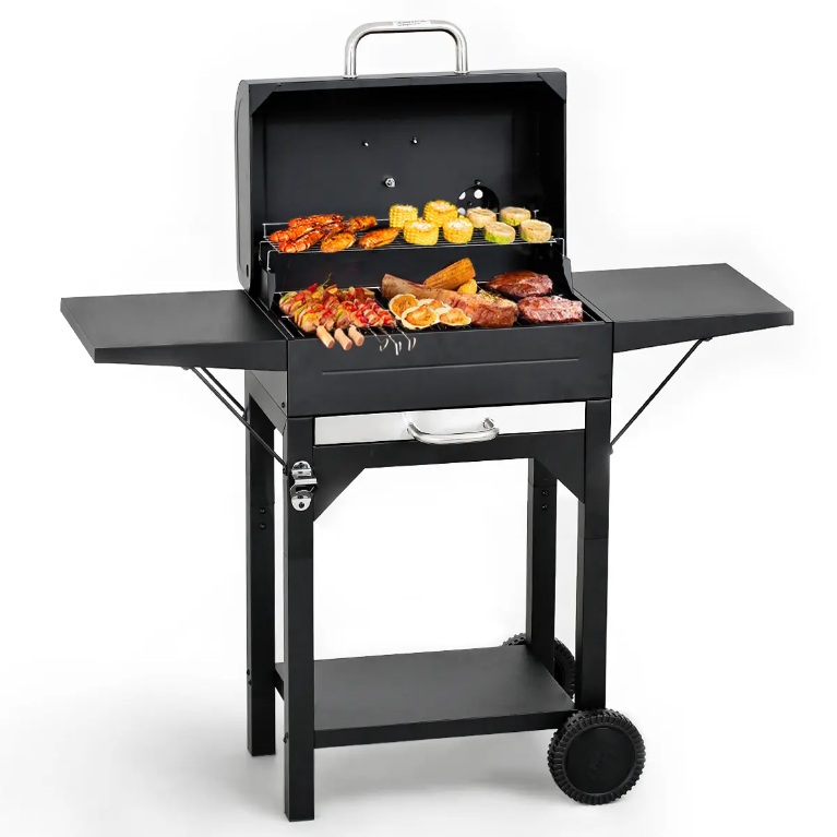 MASTER COOK Portable Charcoal Grill Freestanding 332 sq in (Black)