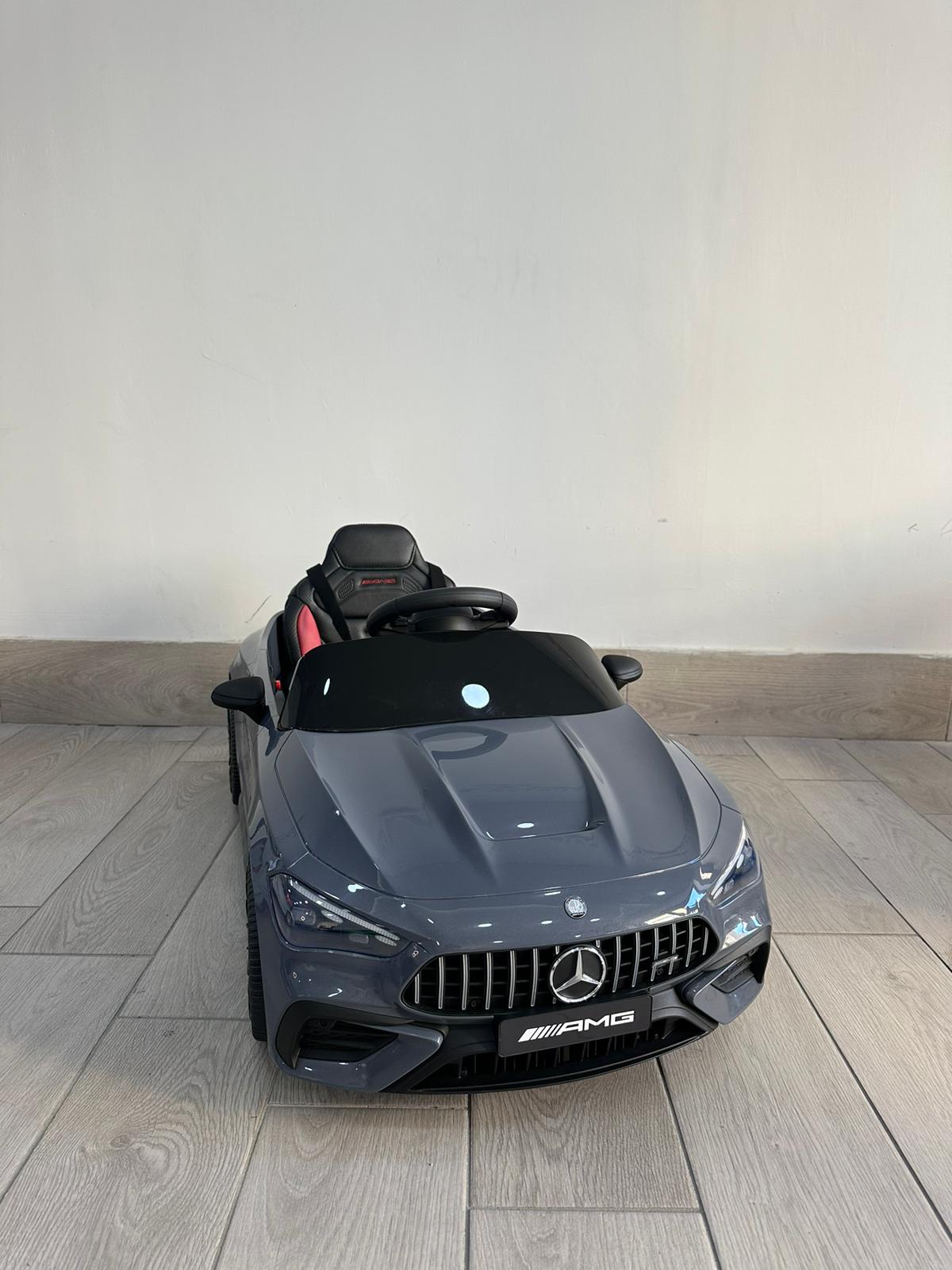 12V Kids Electric Ride-On Car, Realistic Toy Vehicle with LED Lights, Sounds, MP3 & USB Music, Parent Remote Control, Safety Belt, Forward & Reverse Driving