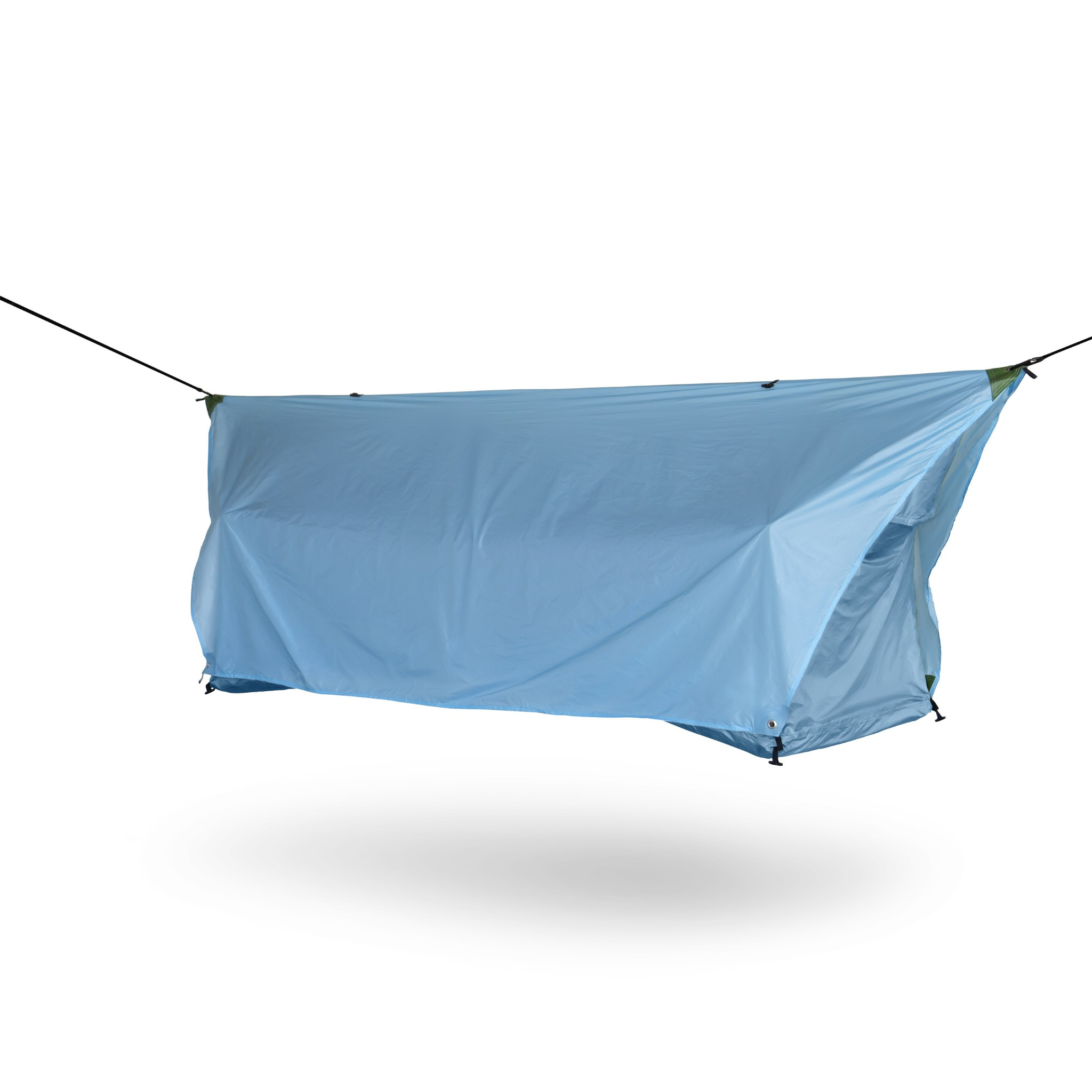 Camping Hammock Tent, Lay Flat Sleeping System with Bug Net & Rainfly, Spacious Portable Outdoor Shelter for Backpacking Hiking Camping