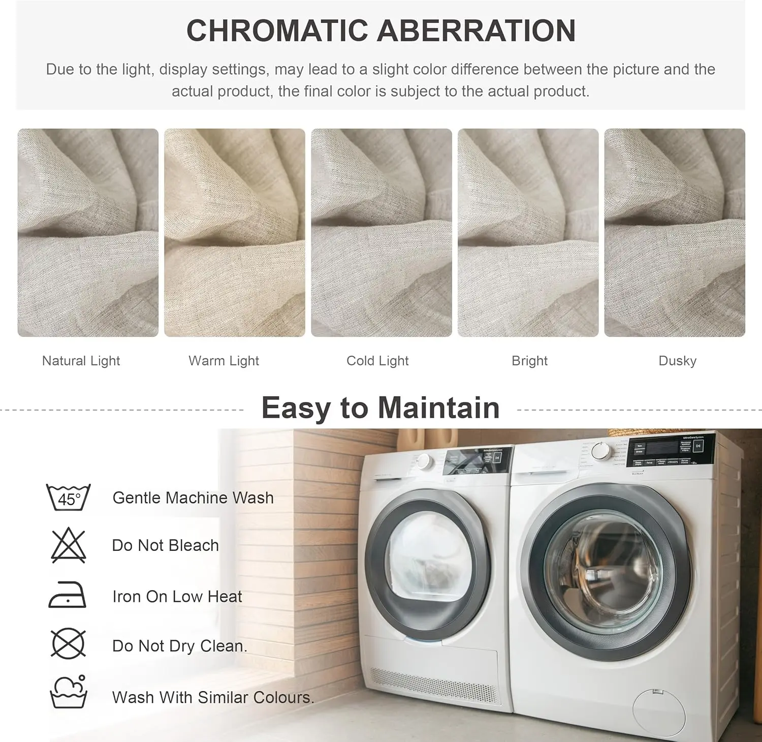 Simple&Opulence 100% Linen Sheets Set - Natural & Breathable