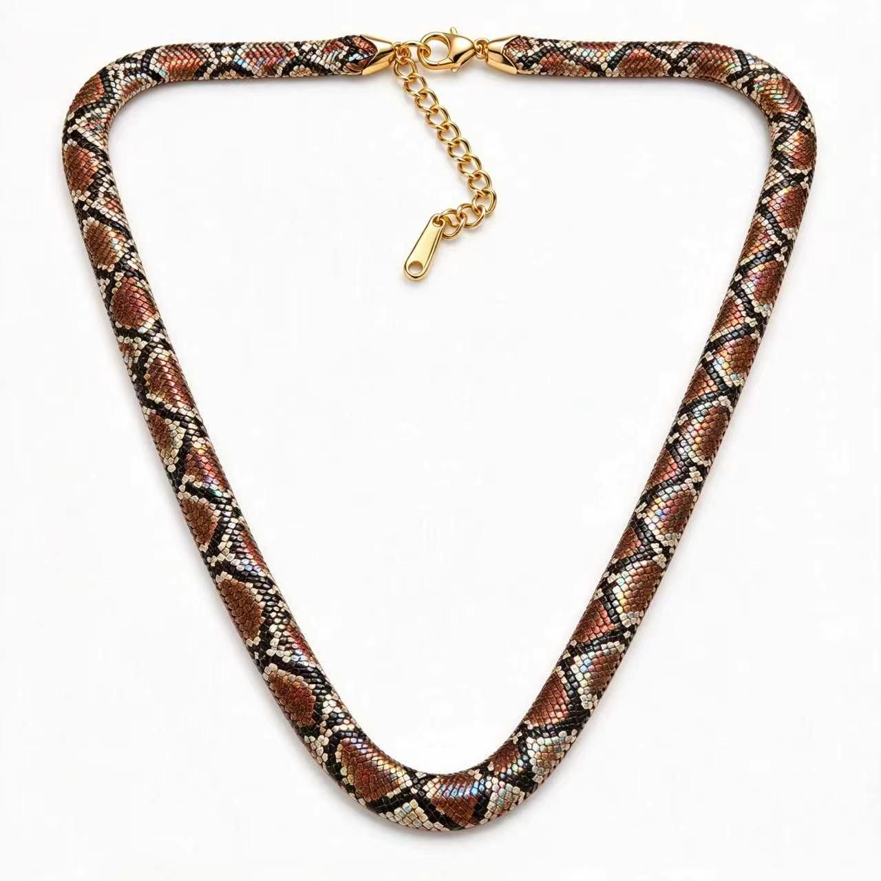 Serpent Statement Necklace – A Symbol of Mystery & Power