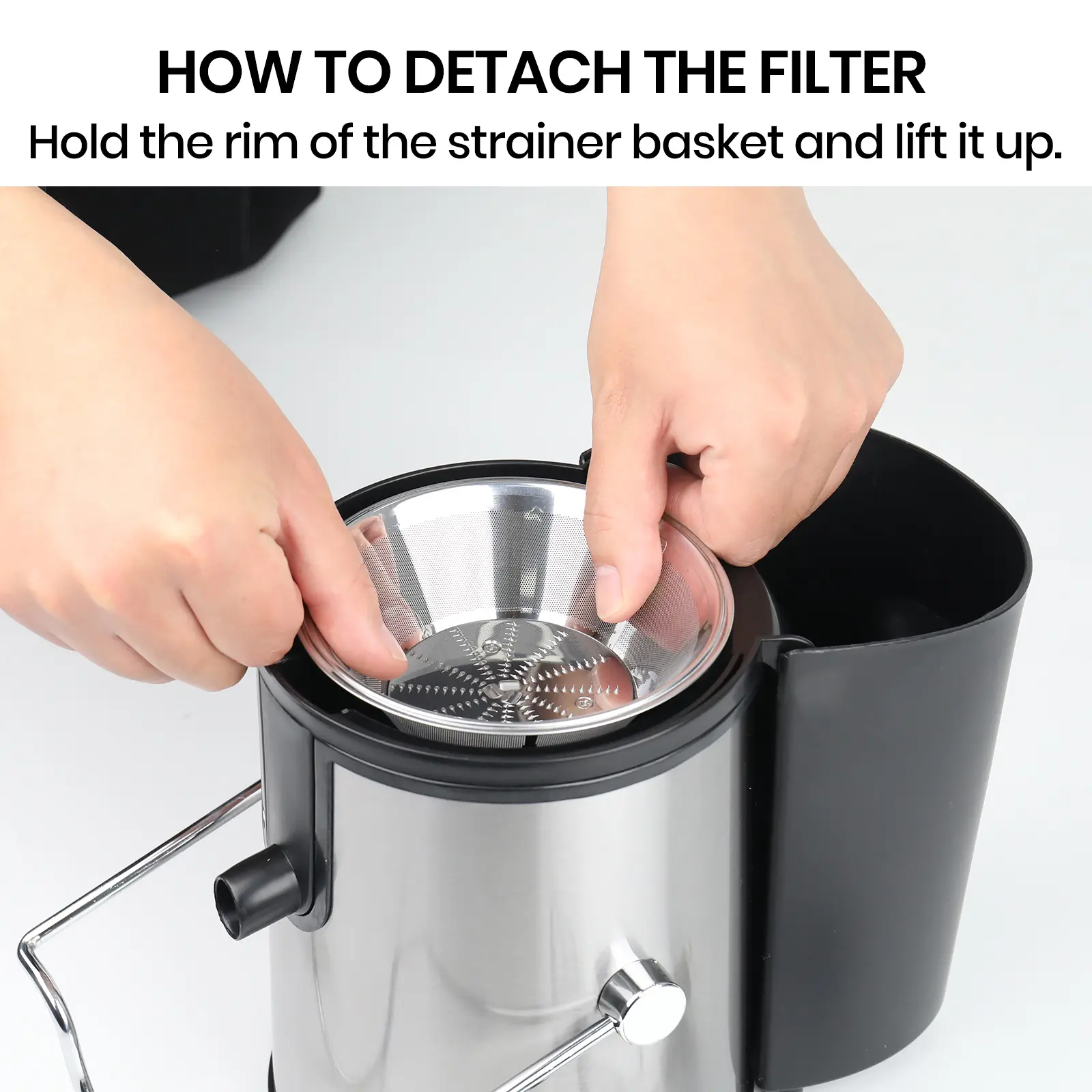 Home Juicer Machine, 800W Fast Juice Maker with Dual Speed Control, Easy Clean Extractor for Healthy Drinks