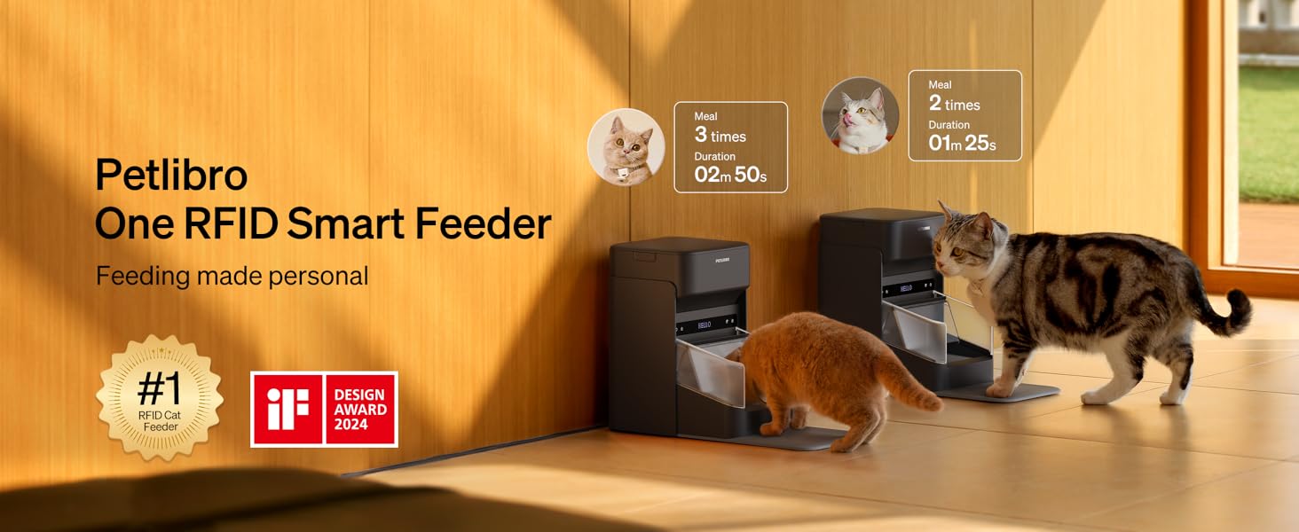 PETLIBRO Automatic Cat Feeder RFID Feeder