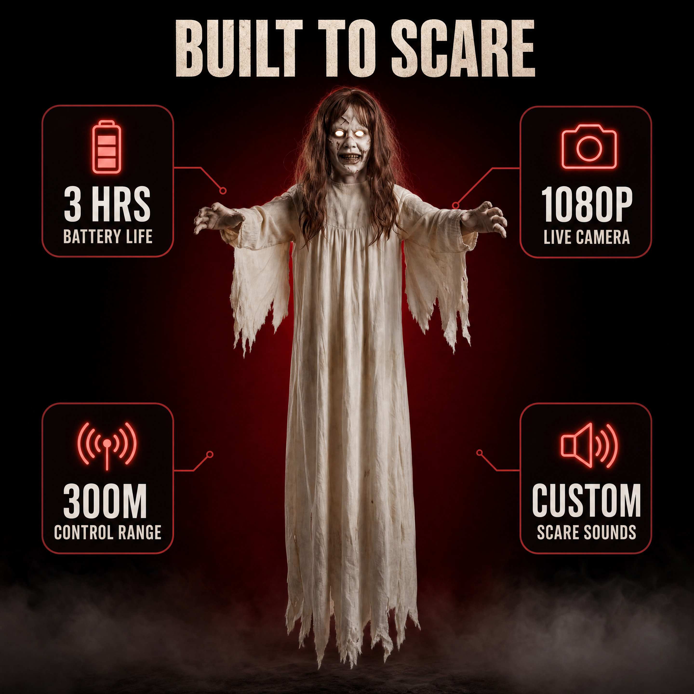 Flying Scare Ghost