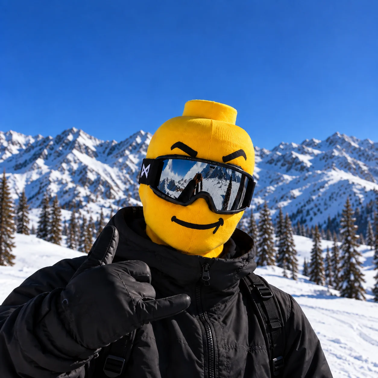 3D Ski Balaclava, Full Face Winter Mask with Stretchy Comfortable Fit, Ski & Snowboard Hood for Men & Women