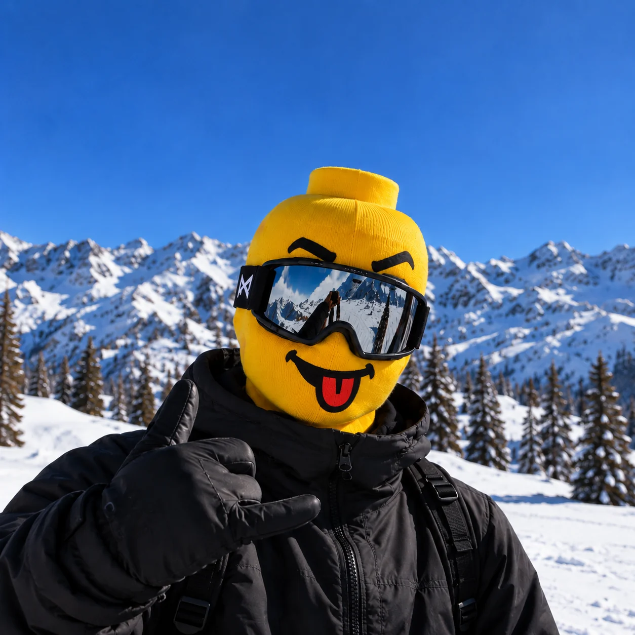 3D Ski Balaclava, Full Face Winter Mask with Stretchy Comfortable Fit, Ski & Snowboard Hood for Men & Women