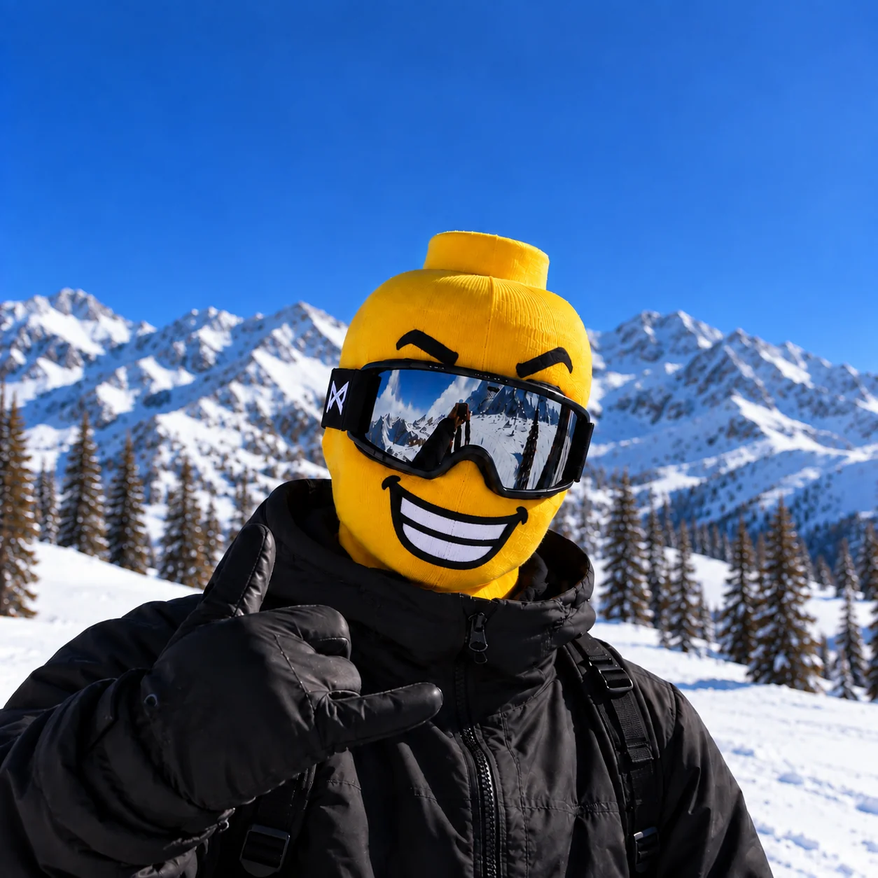 3D Ski Balaclava, Full Face Winter Mask with Stretchy Comfortable Fit, Ski & Snowboard Hood for Men & Women