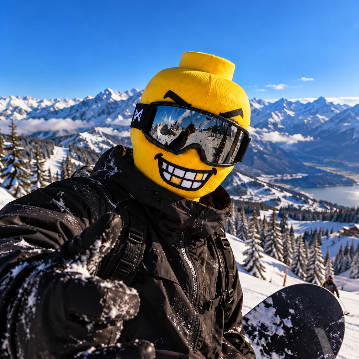 3D Ski Balaclava, Full Face Winter Mask with Stretchy Comfortable Fit, Ski & Snowboard Hood for Men & Women