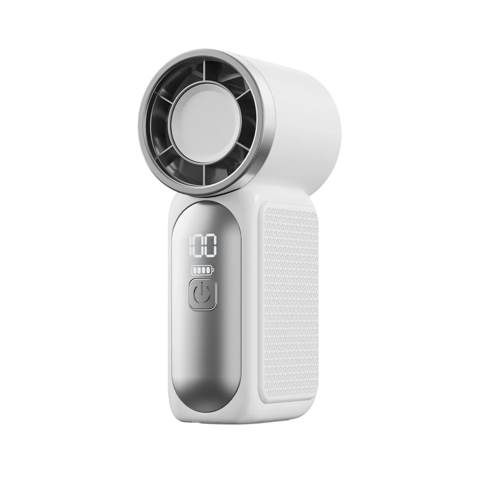 [15H Long Battery Life | 1-100 Speed Turbo] HF-18 Super Mini Handheld Fan, Portable Pocket Fan with Digital Display for Eyelash & Makeup Drying, Hot Flashes, USB Rechargeable Travel Accessory, Gift tiktokshopbacktoschool