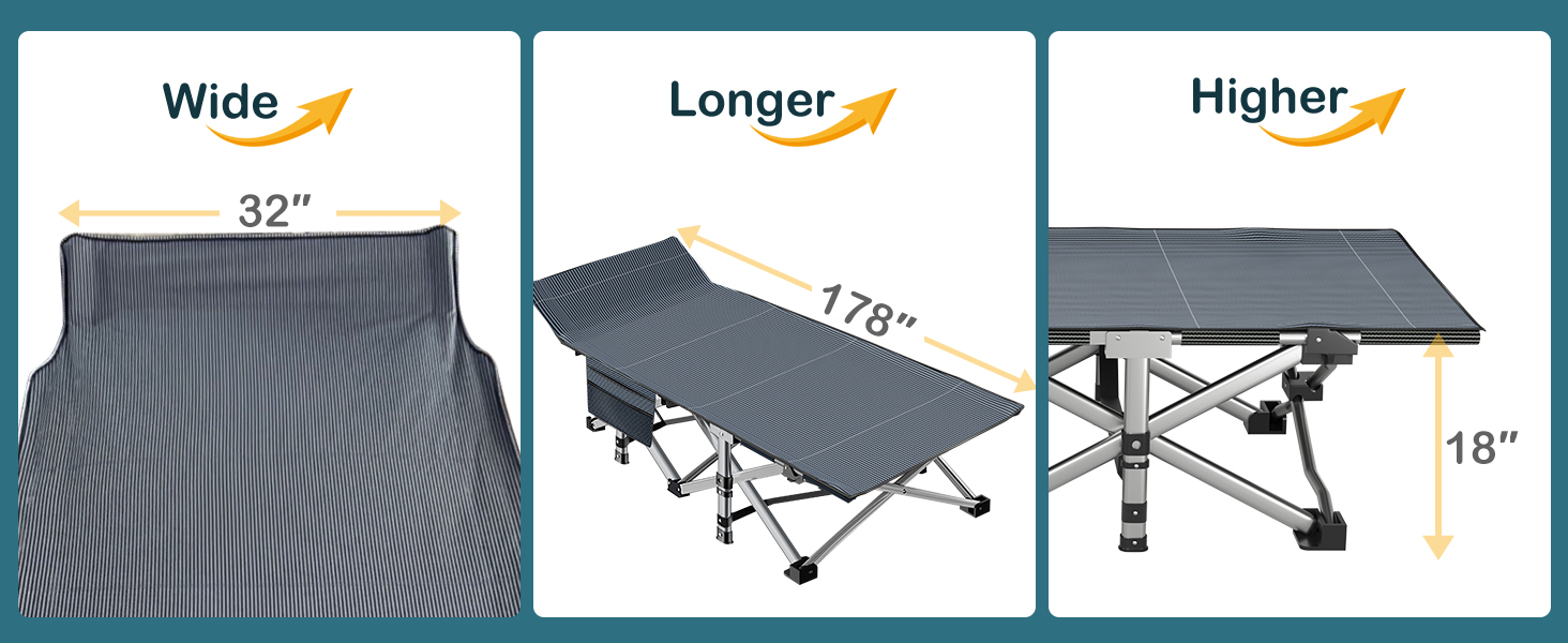 camping cots for adults