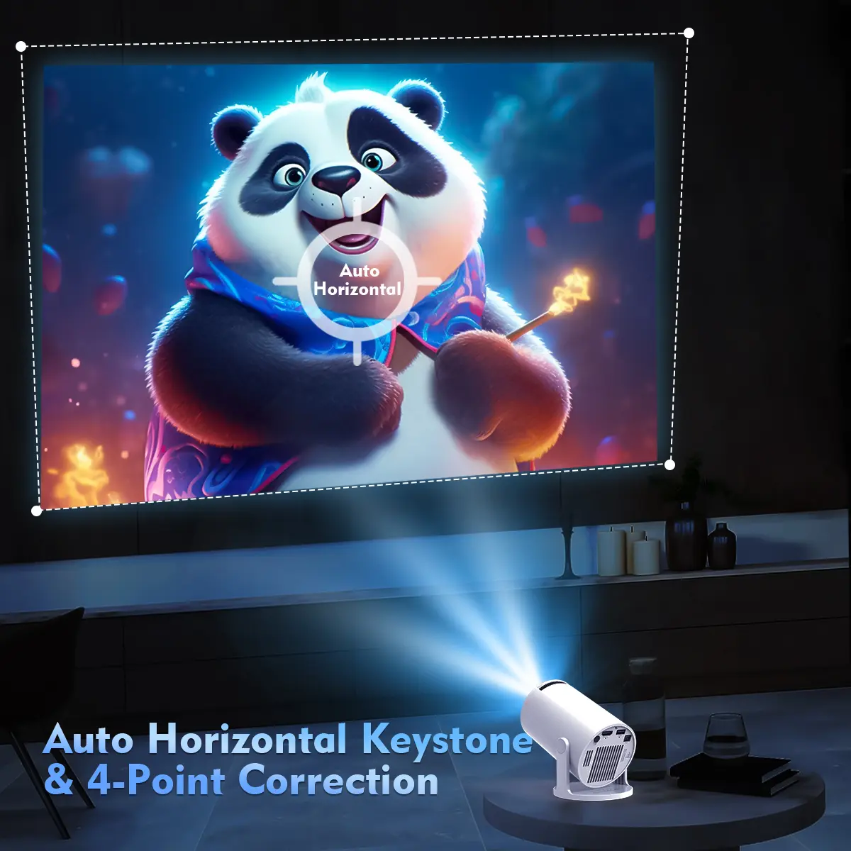 Magcubic HY300Pro Projector 290ANSI 1280x720P Grey
