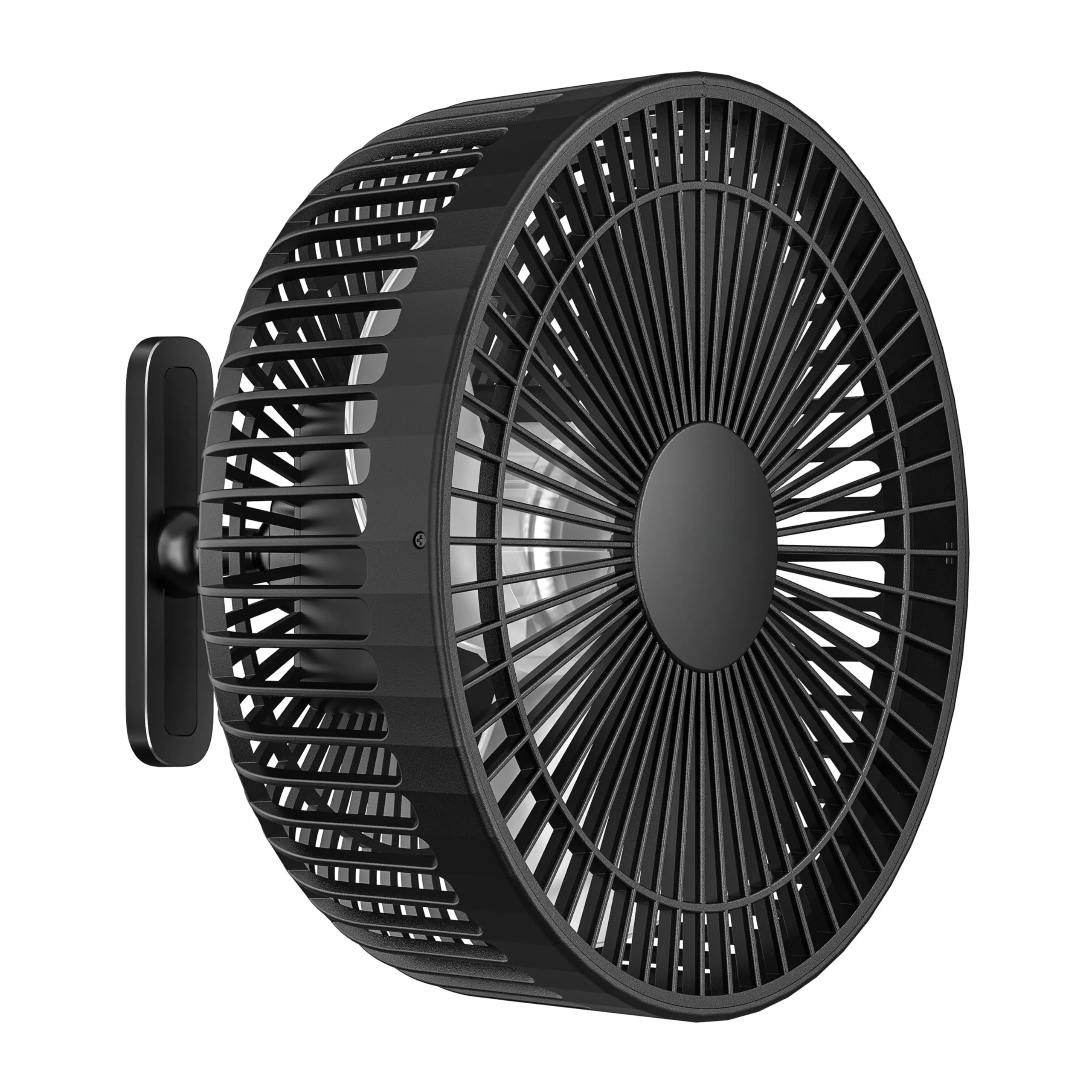Magnetic Golf Cart Fan for EZGO Club Car Yamaha, 7.5" Rechargeable Portable Fan, 4 Speeds, Up to 28H Runtime, Strong Magnetic Mount, Battery Operated Cooling Fan for Hot Golf Rounds,dorm essentials,home essentials