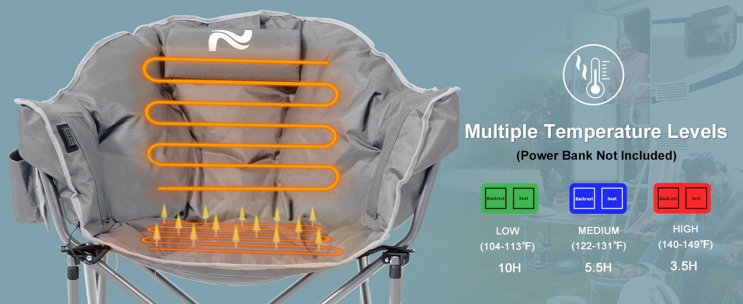 heated chairs