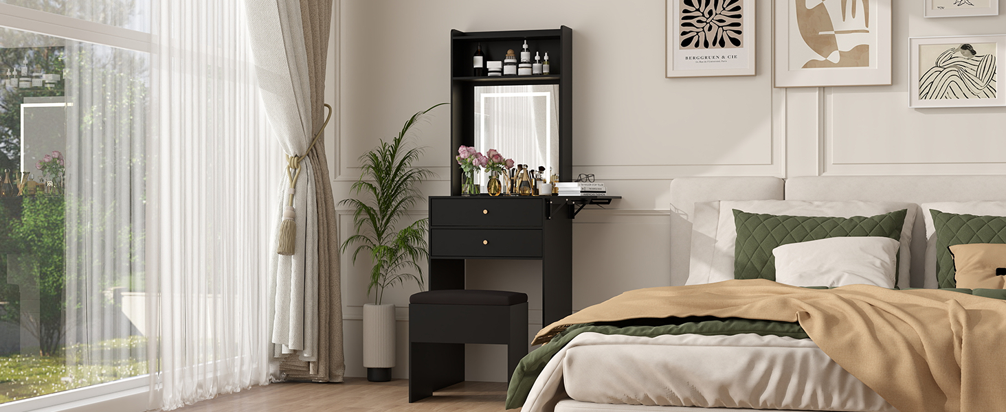 small vanity for tiny space
