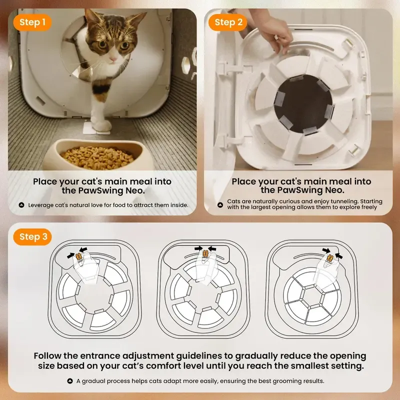 Self Grooming Cat Brush – Automatic Fur Collector That Cats Love for Easy Hair Removal & MassageSelf Grooming Cat Brush – Automatic Fur Collector That Cats Love for Easy Hair Removal & Massage