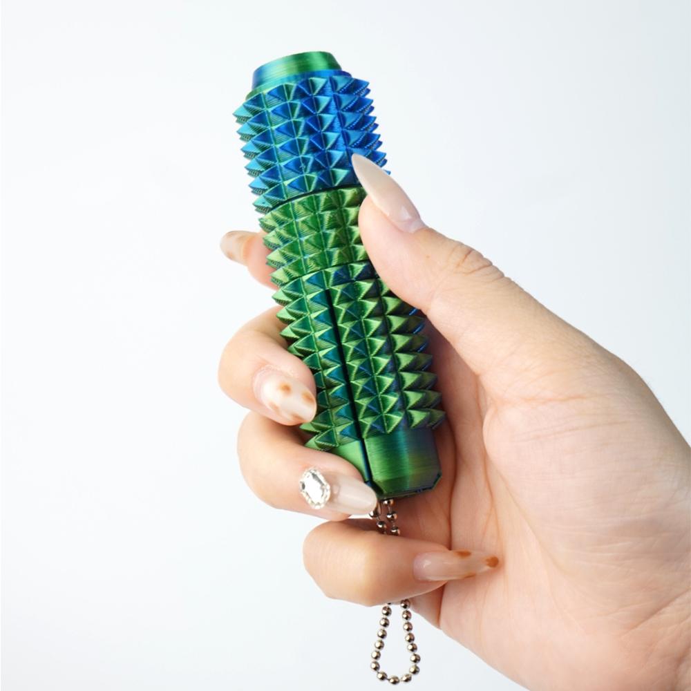 5-in-1 3D Printed Spiky  Design Toys, Design for Stress Relief, Button Clicks, Spinners, Pocket Mini  Toy for Adults Novelty Gifts