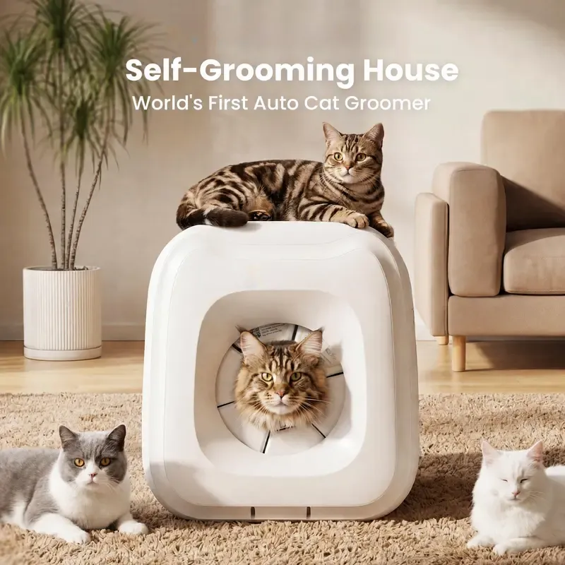 Self Grooming Cat Brush – Automatic Fur Collector That Cats Love for Easy Hair Removal & MassageSelf Grooming Cat Brush – Automatic Fur Collector That Cats Love for Easy Hair Removal & Massage