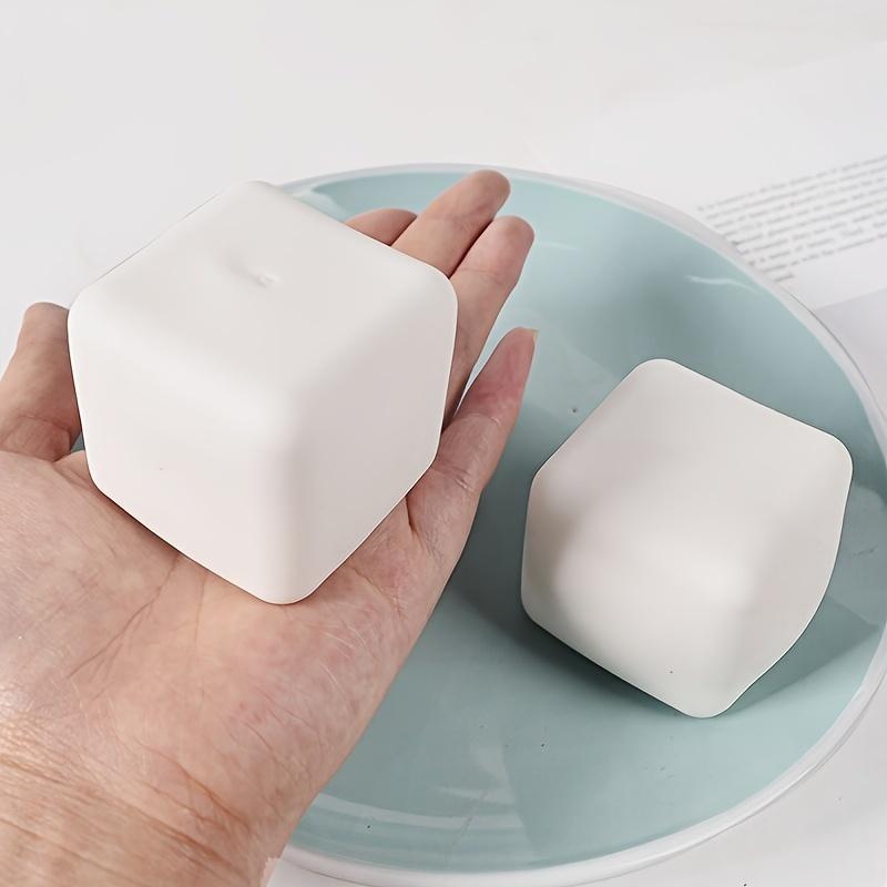Plastic Moldable Slow-Return Toy, Creative Simulation Bean Curd, Compression Toy, Birthday Gift, Christmas Party Favors, Squishy Toys