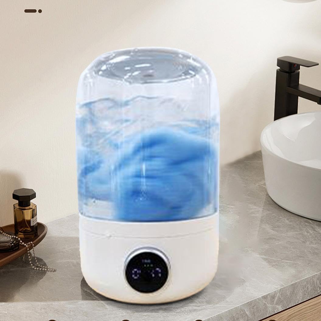 4000mAh rechargeable 1.2L portable mini automatic washing machine, perfect for underwear & socks when travelling or camping.