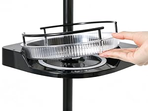 corner shower shelves