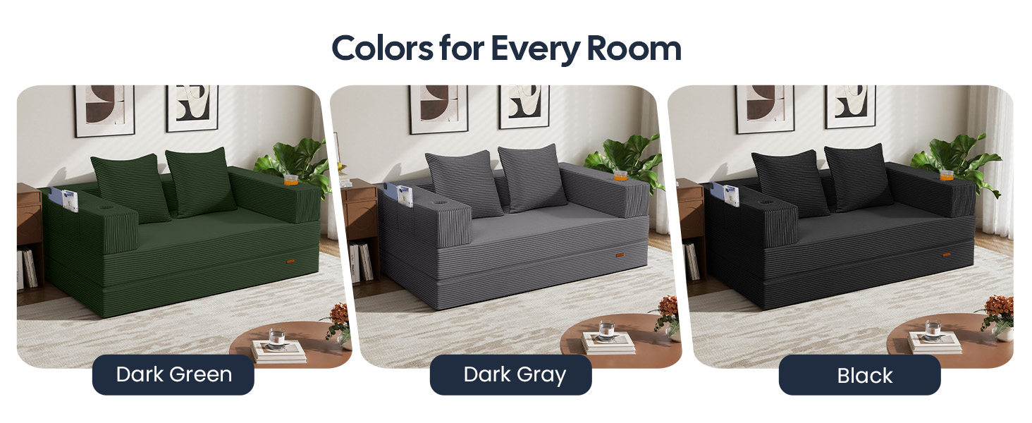 Futon Sofa Bed Convertible Sofa Bed Folding Boneless Couches Boneless Couch for living room