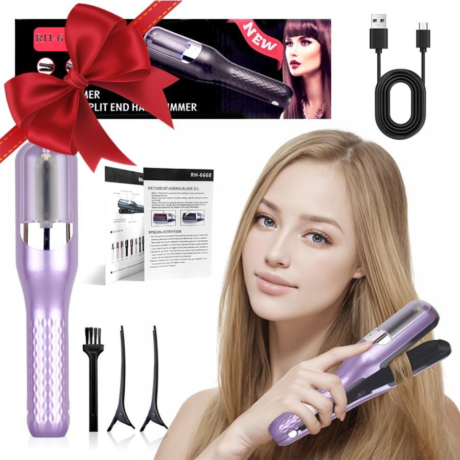 USB Charging Hair Trimmer, Multi-Functional Electric Clipper, Portable Split Ends Trimmer, Home Use, Auto Hair Cutter, Gift Idea