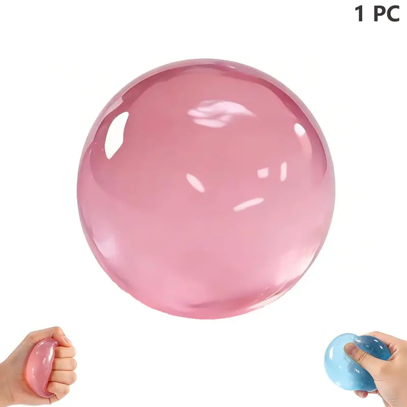 1 Count Coconut Oil Squishy Stress Ball,Shapeable No Rebound Stress Relief Ball Coconut Oil Handmade Squeezing Ball, Anxiety Relief Toy, Fidget Toy