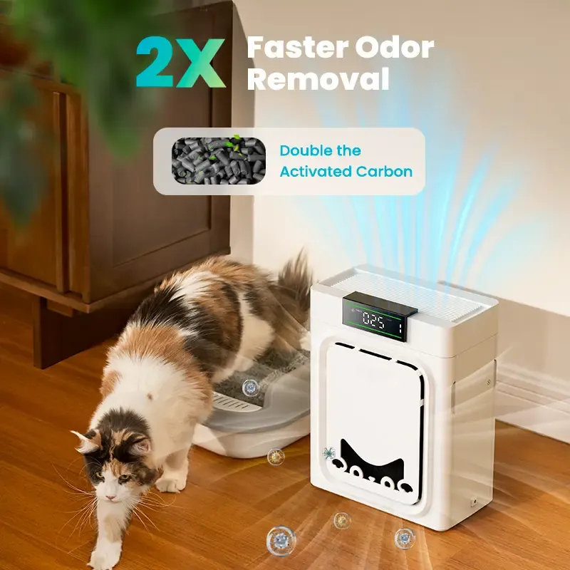 Pet Air Purifier – Removes Pet Odors, Dander & Allergens for a Fresher Home