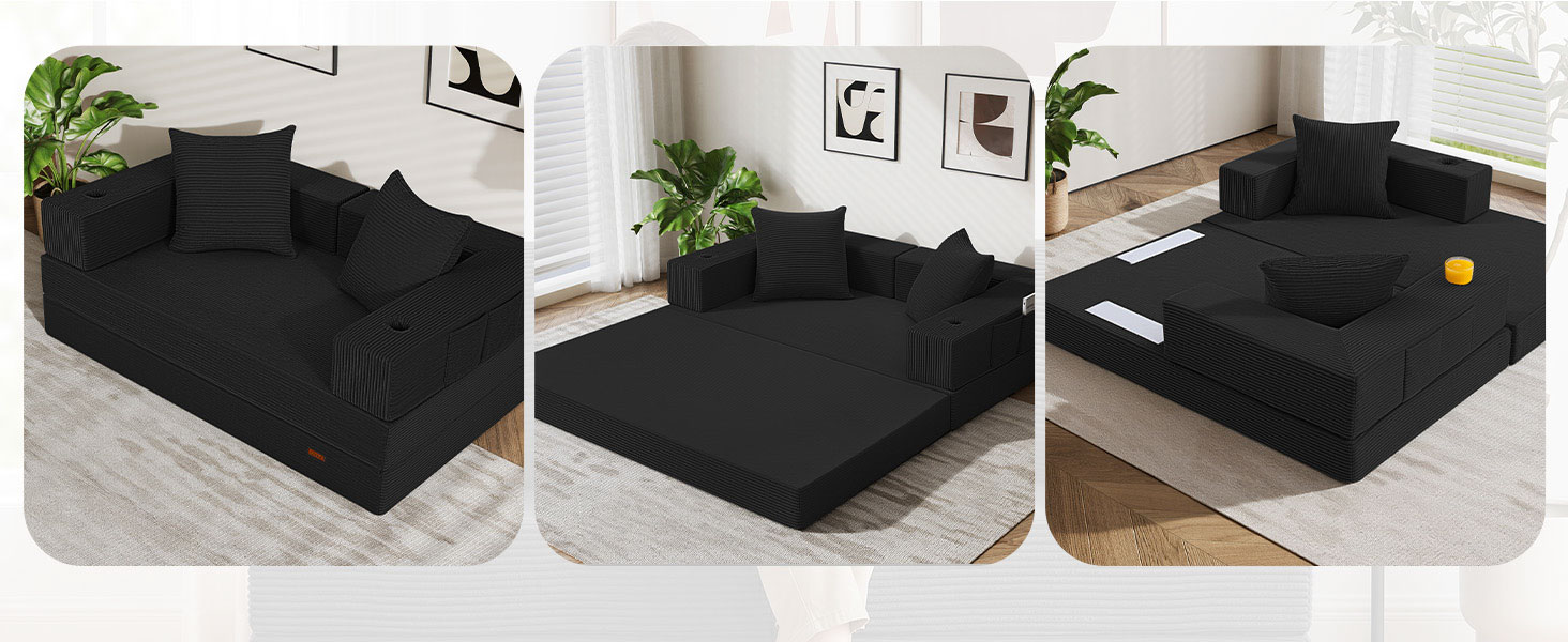 Futon Sofa Bed Convertible Sofa Bed Folding Boneless Couches Boneless Couch for living room