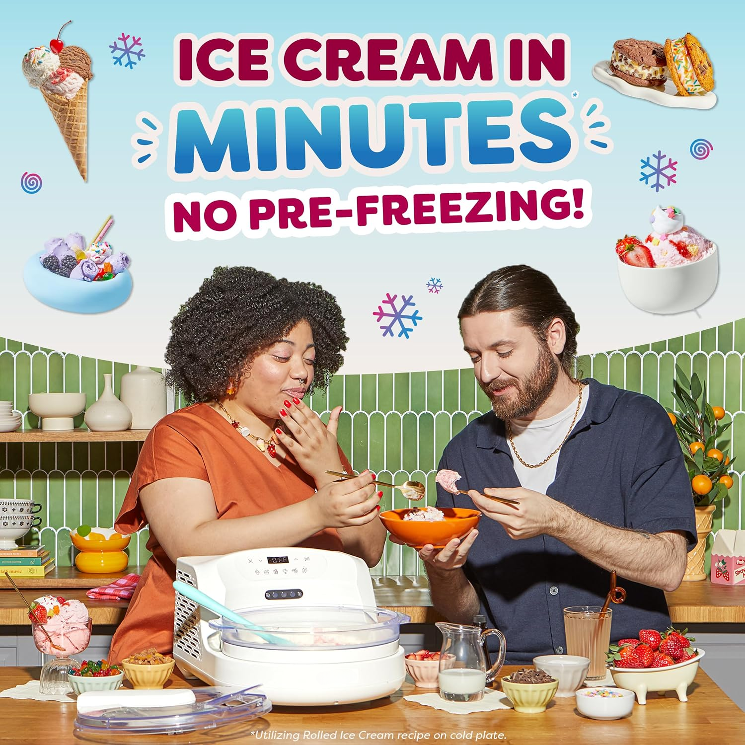 6-in-1 Ice Cream Maker in Minutes