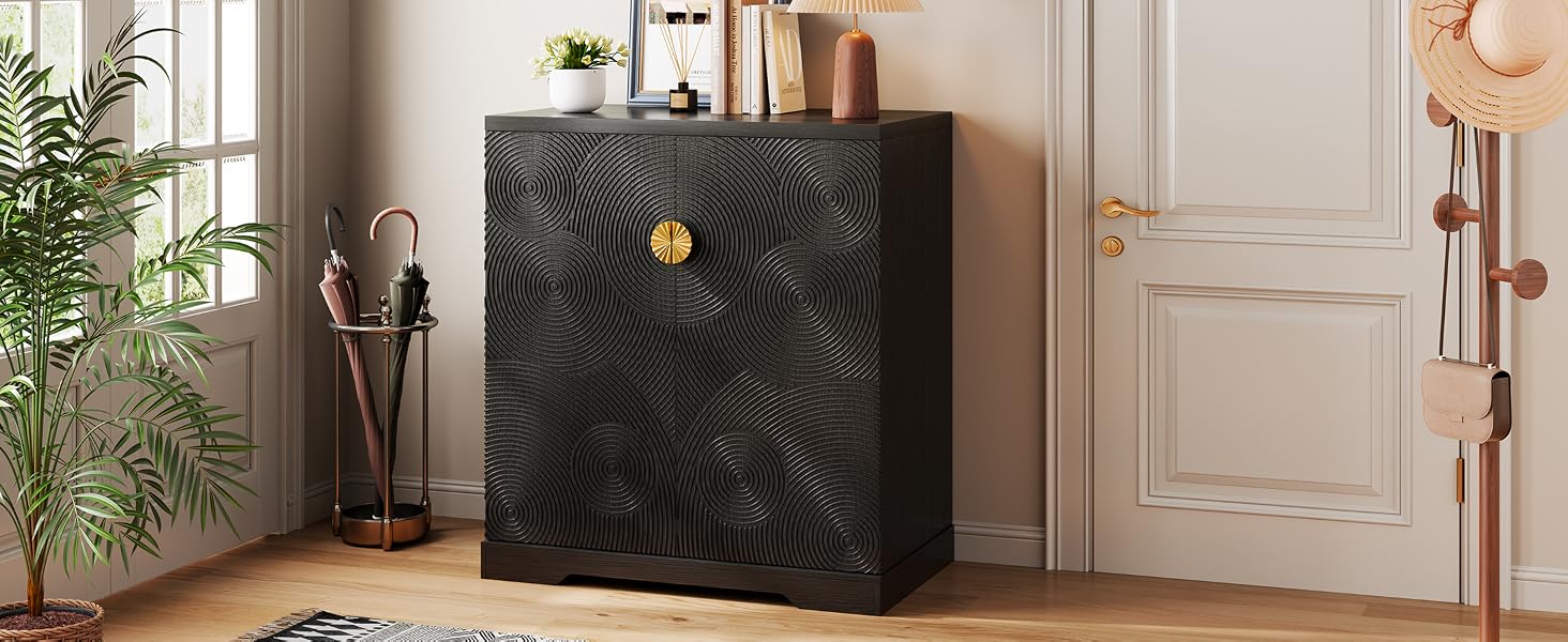 wooden shoe cabinet