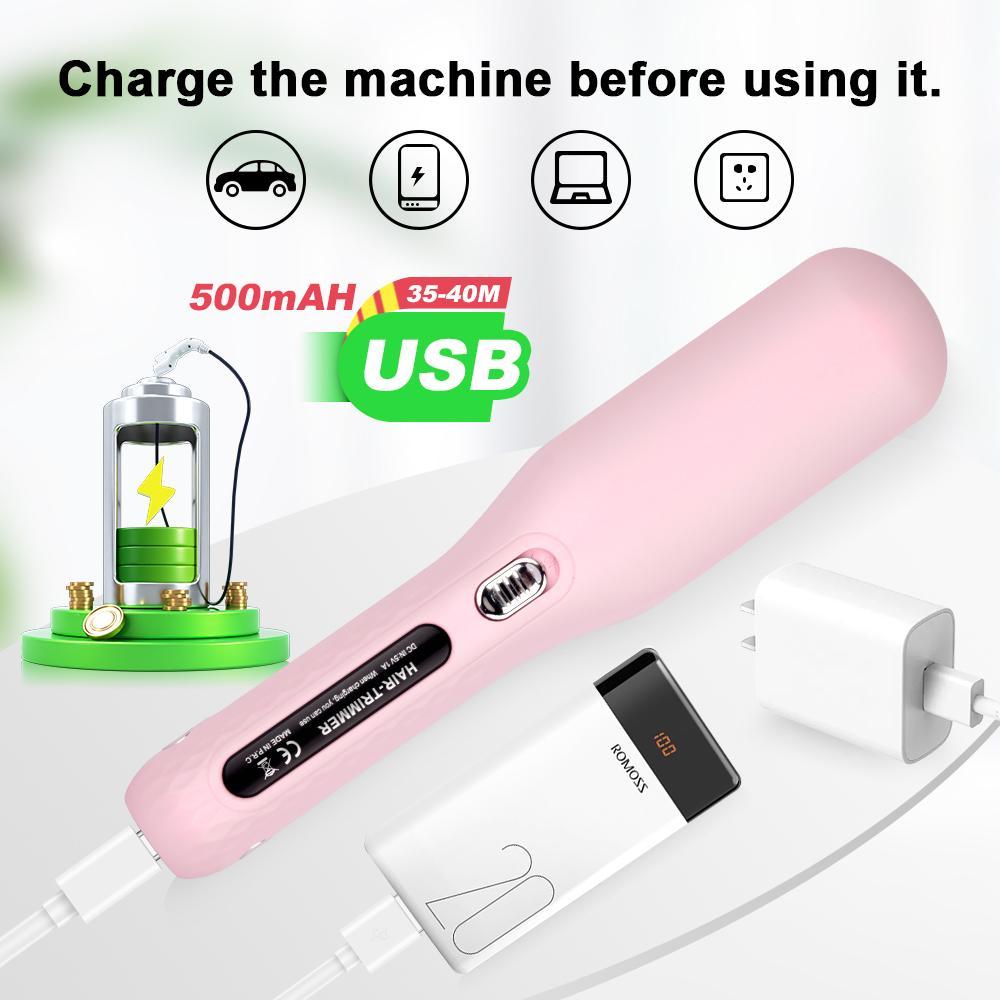 USB Charging Hair Trimmer, Multi-Functional Electric Clipper, Portable Split Ends Trimmer, Home Use, Auto Hair Cutter, Gift Idea