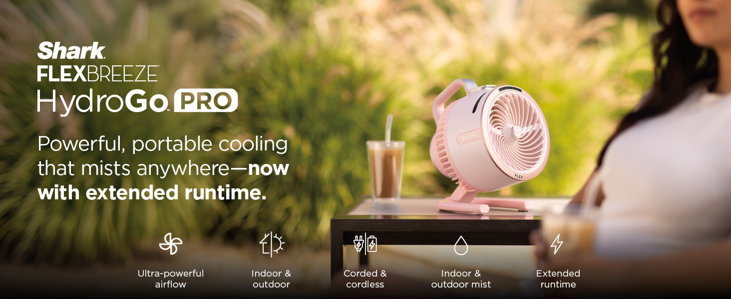 Shark FlexBreeze HydroGo Pro Fan