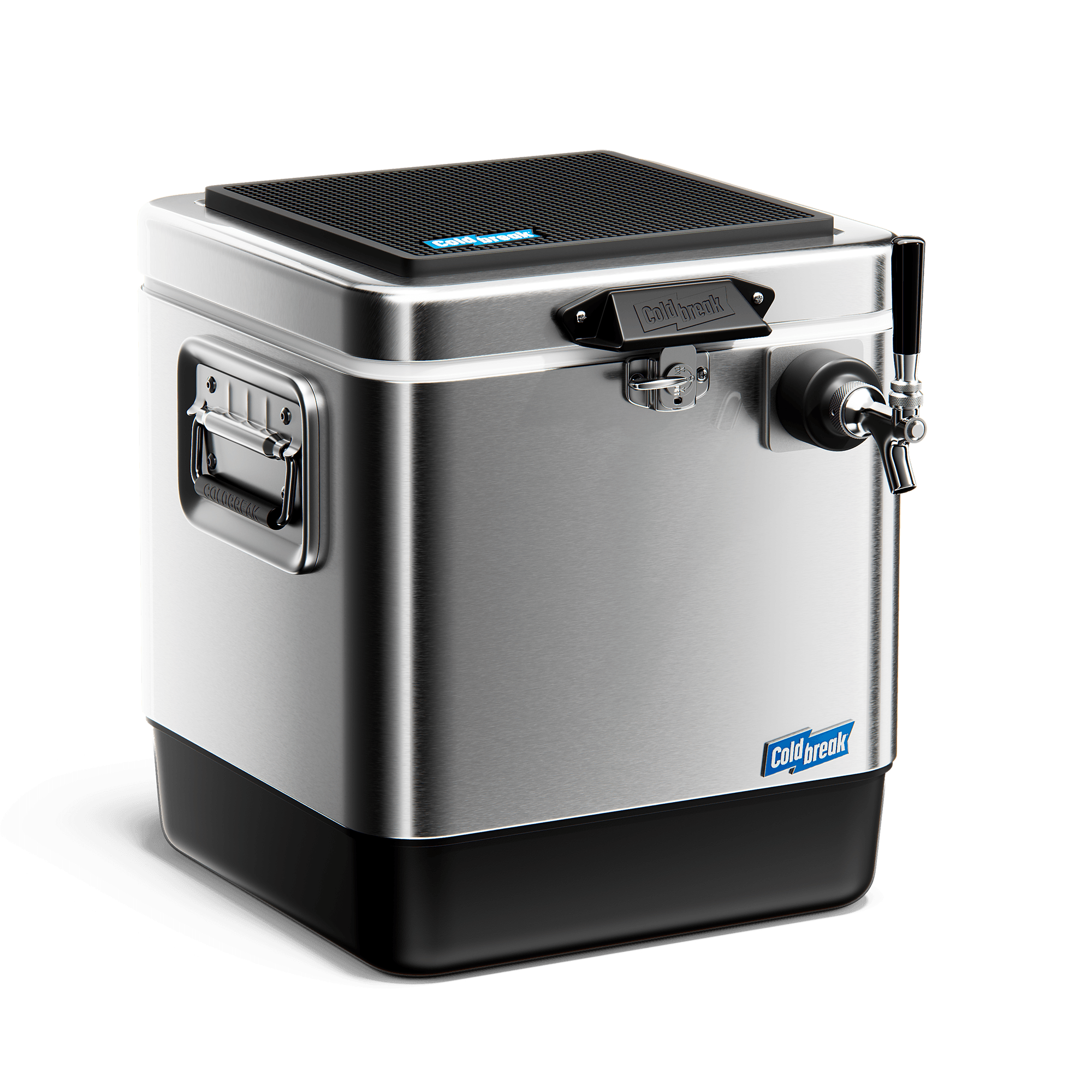 Professional‑grade portable draft‑beer bar with 50‑foot stainless‑steel coil and front‑input design, ideal for serving chilled draught beer at parties, camping and outdoor events.