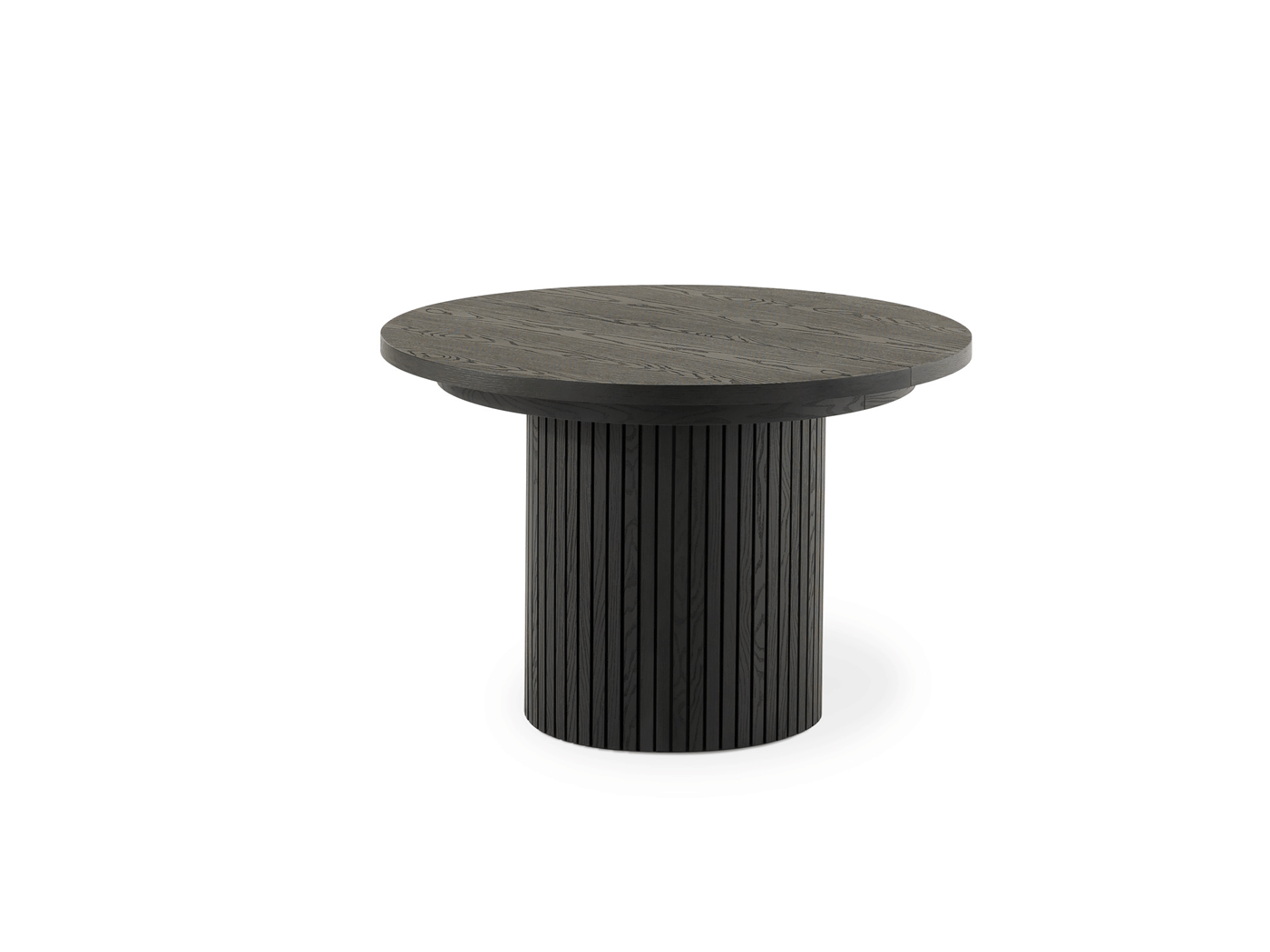 Versatile expandable dining table seats 4‑10, robust hardwood‑steel build, hidden pedestal storage and elegant fluted detailing for flexible everyday dining.